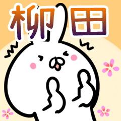 [LINEスタンプ] 柳田さん専用40個入♪名前スタンプ♪