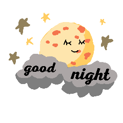 [LINEスタンプ] Good night all