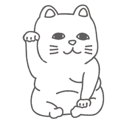 [LINEスタンプ] Full Cat