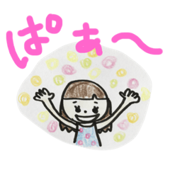 [LINEスタンプ] みうたそスタンプfor girl