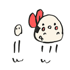 [LINEスタンプ] おにぎり暮らし