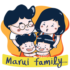 [LINEスタンプ] Marui Family