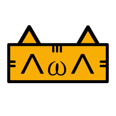 [LINEスタンプ] Feeling of a square cat