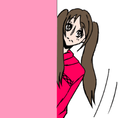[LINEスタンプ] パーカー女子！