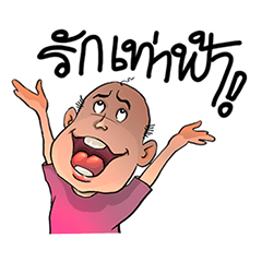 [LINEスタンプ] Mr.bald