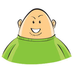 [LINEスタンプ] MEE the fat man