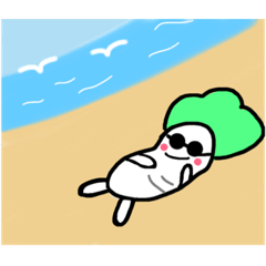 [LINEスタンプ] happy radish