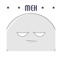 [LINEスタンプ] Mehh.