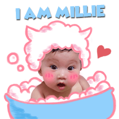 [LINEスタンプ] I'm Millie