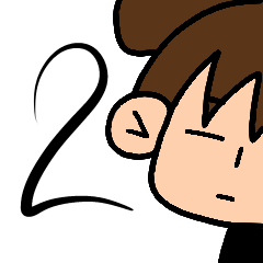 [LINEスタンプ] まじろちゃん。その2