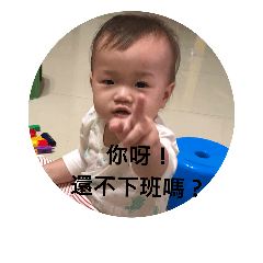 [LINEスタンプ] Savage baby's face