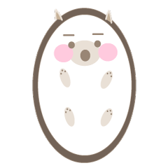 [LINEスタンプ] Q ヘッジホッグ