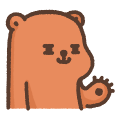 [LINEスタンプ] Panji Bear-Sticker01