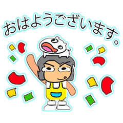 [LINEスタンプ] Kururu^..^！11Love Dog.