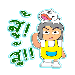 [LINEスタンプ] Kururu^..^！1Love Dog.