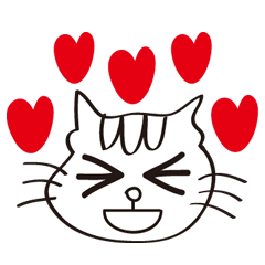 [LINEスタンプ] Kitten Nini and Piggy Duke