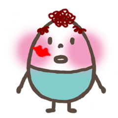 [LINEスタンプ] George and His Red Curls