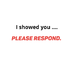 [LINEスタンプ] please respondnow2