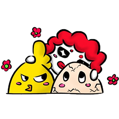 [LINEスタンプ] chou_bu_la_ji