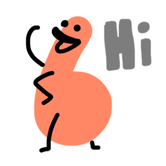 [LINEスタンプ] Orange Monsters