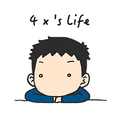 [LINEスタンプ] 4 x 's Life